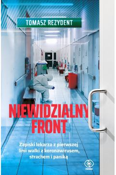 Tomasz Rezydent - lekarz i inżynier biotechnologii - zabiera w czytelników w centrum ponurej walki z pandemią, czyli do szpitala, w którym pracował jako lekarz, zajmujący się chorymi pacjentami. Książka przeznaczona jest dla osób o mocnych nerwach oraz dla tych, którzy chcą wiedzieć, jaki jest prawdziwy obraz epidemii covid-19.

Publikacja Niewidzialny front to pamiętnikarskie zapiski autora, który zmagał się z ciężkimi realiami walki z koronawirusem oraz strachem, paniką i frustracją. Czytelnik podczas lektury może wczuć się w trudny los i emocje narratora. W dzienniku Tomasza Rezydenta znajdziemy zarówno odrobinę czarnego humoru, jak i tragiczne historie pacjentów, które zapadły głęboko w jego pamięci. Opowiada o szpitalnych dyżurach, które nie miały końca, o absurdach organizacyjnych, a także o licznych zagadkach medycznych. Ponadto opisuje relacje pomiędzy personelem medycznym.

Poza tym publikacja jest również opowieścią o pacjentach, którym udało się przezwyciężyć koronawirusa oraz o tych, którym nie udało się pokonać tej koszmarnej choroby. Autor książki pragnie pokazać czytelnikom, jak było naprawdę i z czym służba medyczna musiała (i nadal musi) się zmagać, pomijając absurdalną narrację medialną, czy koronaspiskowców, którzy nie wierzą w istnienie epidemii.