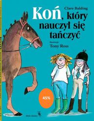 Tańczący koń? Wojownik, zwany Wojtkiem, niejednym potrafi zaskoczyć! Trzeci tom wciągającej serii dla młodych miłośników i miłośniczek jeździectwa.

Choć koń wyścigowy Wojownik nigdy nie wydawał się szczególnie wojowniczy, zdążył pokazać, że to imię do niego pasuje. Najpierw wziął udział w wielkiej gonitwie, a chwilę potem przetrwał straszliwe porwanie. Teraz, kiedy zakończył karierę sportową, pora na nowe wyzwania – tylko jakie?

To zadanie dla Charlie Bass i jej przyjaciółki! Polly, częściowo sparaliżowana po wypadku, nie wyobraża sobie życia bez koni, a z Wojownikiem zawsze łączyła ją wyjątkowa więź. Kiedy dziewczynki dowiadują się o instruktorce jeździectwa, która od lat pracuje z osobami z niepełnosprawnościami, wszystko zaczyna się układać w logiczną całość. Charlie i Polly opracowują szczegółowy plan działania. Tylko co powiedzą rodzice Polly, pełni obaw o jej bezpieczeństwo?