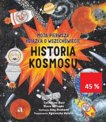 Seria dla dzieci, które wolą fakty od fikcji.

Fantastyczna podróż przez historię i naukę!

Dawno dawno temu, przed Wielkim Wybuchem nie było... NIC. Żadnych galaktyk, gwiazd, planet, czasu, przestrzeni, światła ani dźwięku. I nagle, ponad 13 miliardów lat temu, WSZYSTKO SIĘ ZACZĘŁO Poznaj niezwykłą historię naszego wszechświata. Podróżuj do czasów Wielkiego Wybuchu, zobacz galaktyki i dołącz do pierwszego człowieka na Księżycu! Ciekawe jakie tajemnice kosmosu jeszcze możesz odkryć? Oto przepięknie zilustrowana opowieść o naszym wszechświecie, przeznaczona dla młodszych dzieci. Przenieś się w czasie do Wielkiego Wybuchu, zobacz, jak powstają gwiazdy i galaktyki, dołącz do pierwszego człowieka na Księżycu i wyobraź sobie, jakie jeszcze tajemnice czekają na odkrycie.