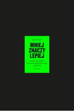 Mniej znaczy lepiej to kamień milowy dla radykalnej ekologii. Znakomita, przystępnie napisana książka łącząca wiedzę z historii, ekonomii, antropologii, filozofii i nauk ścisłych.

Od czasów rewolucji przemysłowej świat zmienia się w zastraszającym tempie. Rozwój cywilizacji postępuje w sposób wykładniczy: pojawiają się coraz to nowe technologie, kolejne problemy uzyskują rozwiązanie. Z jednej strony przynosi to człowiekowi ogromne korzyści, z drugiej powoduje największe w dziejach zagrożenie, mianowicie grożącą nam katastrofę klimatyczną.

Główną ideą kapitalizmu jest wzrost gospodarczy. Teoretycznie ma to sprawiać, że ludziom żyje się coraz lepiej. Niestety w praktyce sprowadza się to przede wszystkim do wzbogacania się pewnej niewielkiej grupy posiadaczy kapitału, do rozwijania ich fortun i powiększania zakresu władzy. Niestety to właśnie oni (posiadacze) w przeważającej mierze decydują o kierunku polityki poszczególnych państw. Stąd tak trudno jest forsować (choćby na poziomie Unii Europejskiej) wszelkie proekologiczne pomysły.