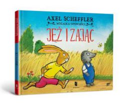 Axel Scheffler nie tylko opowiedział na nowo baśń braci Grimm o zającu i jeżu, ale też nieco ją złagodził, bo w jego wersji zając pozostaje żywy! A jeż i jego żona zabierają wygraną do domu i urządzają piknik z dziećmi na zielonym wzgórzu. Książka obrazkowa autorstwa ilustratora Gruffalo.