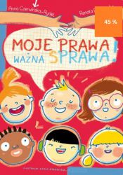 16 opowiadań. Dwie pisarki, docenione przez krytyków literackich, szanowane przez rodziców, kochane przez dzieci. I temat – jeden z najważniejszych we współczesnym świecie – temat praw dziecka. Ta książka uzmysławia dzieciom, jakie są ich prawa, obowiązki i przywileje. O niektórych zapewne wiedzą, niektóre dopiero poznają dzięki tej książce. Ważne, aby zrozumiały. Dlatego pisarki – Anna Czerwińska-Rydel i Renata Piątkowska – stawiają na sytuacyjne przedstawienie kolejnych reguł znanych z Konwencji o Prawach Dziecka. Tłumaczą je cierpliwie ustami bohaterów – rodziców, dziadków, znajomych pań z ławeczki w parku. Wiele z opisanych historii nie wymaga pointy – ta nasuwa się małemu czytelnikowi sama. I to ogromny atut tej książki. Jest tu miejsce na powagę, chwilę refleksji, ale i na uśmiech. Przecież mówiąc o poważnych sprawach, nie trzeba zachowywać śmiertelnej powagi.