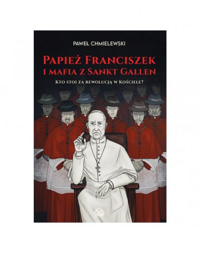 Jakie zmiany sukcesywnie wprowadzane są w Kościele katolickim? Jak wpłynąć mogą one na dalsze losy wspólnoty i jej wiernych? Kto stoi za rewolucją w Kościele?! W książce Papież Franciszek i mafia z Sankt Gallen Paweł Chmielewski ukazuje następstwa wojny wymierzonej w wiarę i jej doktrynalne założenia!