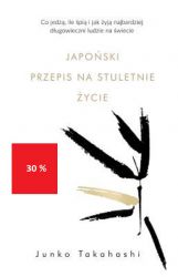 W Japonii żyje najwięcej stulatków na świecie. Zaskakująca jest nie tylko liczba seniorów, ale przede wszystkim ich kondycja fizyczna i psychiczna. W książce poznamy sposoby wiekowych Japończyków na zachowanie sprawności i dobrego zdrowia. Co jedzą? Jak długo śpią? W co wierzą? Co sprawia, że cieszą się życiem wyjątkowo długo? Poznajcie Japoński przepis na stuletnie życie!

Mieko Nagaoka (102 lata) ustanowiła niedawno rekord w pływaniu stylem dowolnym na 1500 metrów w kategorii stulatków. Hidekichi Miyazaki w wieku 105 lat wziął udział w biegu na 100 metrów i marzy, żeby pobiec z Usainem Boltem. Z kolei doktor Shigeaki Hinohara (żył 105 lat), zwany najbardziej zajętym japońskim stulatkiem, kalendarz wizyt miał wypełniony na dwa lata do przodu. Poznajemy także stuletnią fotografkę Tsuneko Sasamoto, której motto brzmi: „Na naukę nigdy nie jest za późno”.