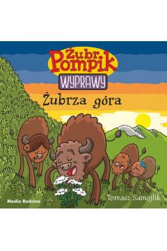 Poznajcie Pompika - ciekawskiego mieszkańca białowieskich lasów. Ten wyjątkowo sympatyczny i zawsze chętny do odkrywania tajemnic otaczającego go świata żubr zabierze was na wycieczkę po najpiękniejszych zakątkach polskich parków narodowych. Żubrza góra to kolejna już część znakomitej serii edukacyjnych książeczek dla najmłodszych autorstwa Tomasza Samojlika.

Wraz z lekturami należącymi do cyklu Wyprawy dzieci mogą odwiedzić Wigierski i Kampinoski Park Narodowy, Puszczę Białowieską i wiele, wiele innych niezwykłych miejsc. Maluchy dowiadują się też sporo na temat życia zwierząt spotkanych przez głównego bohatera w czasie jego licznych podróży.

Tym razem wesoła rodzina mieszkańców Puszczy Białowieskiej wybierze się na wycieczkę do Babiogórskiego Parku Narodowego. Podziwiając wspaniałe widoki, żubry zaczynają zastanawiać się, który z otaczających ich cudów natury jest największą atrakcją tego miejsca. Każdy członek rodziny postanawia we własnym zakresie odnaleźć odpowiedź na to pytanie. Przemierzając nowe tereny, żubry wiele dowiadują się zarówno o sobie, jak i o napotkanych roślinach i zwierzętach. Na jaki smakołyk ma chrapkę Pomruk? Jakie niezwykłe informacje na temat jeleni pozyska Polinka? Jakiego odkrycia dokona ciekawski Pompik i czy będzie to rzeczywiście całkiem nowe znalezisko?