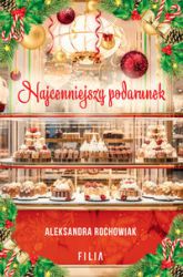 Książka wydana w serii Wielkie Litery – w specjalnym formacie z dużą czcionką dla seniorów i osób słabowidzących.

CZY MAGIA ŚWIĄT I TYM RAZEM POKAŻE SWOJĄ NIEZWYKŁĄ MOC?
Zosia ma trzydzieści dwa lata. Pracuje w jednej z najpopularniejszych cukierni w Warszawie. Spragnieni słodkości klienci przychodzą tam nie tylko ze względu na jakość oraz niepowtarzalny smak serwowanych wypieków, lecz także dla zapierającego dech w piersiach wystroju. Kobieta jest rozczarowana swoim kilkuletnim związkiem pozbawionym perspektyw oraz tym, że wciąż czeka na upragniony pierścionek. Pełna determinacji zamierza rozmówić się z Jakubem i zakończyć łączącą ich relację.