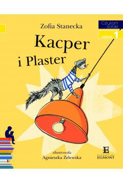 Chcesz zachęcić swoje dziecko do samodzielnego czytania? Nie wiesz, jak to zrobić? Z pomocą przychodzą książki z serii Czytam sobie! Wśród wielu tytułów z pewnością znajdziecie coś dla siebie. Lubiącym psoty i zaskakujące przygody może przypaść do gustu Kacper i Plaster.

Kacper to chłopiec, taki jakich wielu. Ma swoje zwierzątko, fretkę o imieniu Plaster. Kacper bardzo lubi zabierać Plastra w różne miejsca. Na przykład do muzeum. Aż pewnego dnia Plaster idzie z chłopcem do szkoły. Jak się okaże, nie był to najlepszy pomysł, bo fretka narobi w klasie niezłego bałaganu, gdy będzie gonić za latającymi w sali osami.