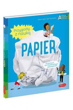 Czy można jeść papier? Da się przekroić banana kartką? Dlaczego kulka papieru spada szybciej niż arkusz?

Dzieci zadają mnóstwo pytań, bo są z natury ciekawe i chcą zrozumieć, jak działa świat. Warto to wykorzystać, zachęcając je do poszukiwania odpowiedzi za pomocą kreatywnych zabaw.

Inspiracji można szukać w nowoczesnej serii książek Przygody z nauką. Każda część zawiera 10 prostych ale fascynujących eksperymentów, które są dostosowane do wieku przedszkolaków i początkujących uczniów.

Mali czytelnicy, wykorzystując proste składniki, sami odkryją podstawowe prawa nauki, przy okazji świetnie się bawiąc. Dzięki temu łatwiej przyswoją wiedzę i polubią uczenie. Naukowcy dowiedli bowiem, że 10% informacji przyswajamy czytając, 20% patrząc i słuchając, 30% patrząc, 50% patrząc i słuchając, 70% mówiąc i 90% - działając.