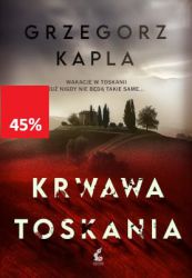 Wakacje w Toskanii już nigdy nie będą takie same... KLIMATYCZNY, TRZYMAJĄCY W NAPIĘCIU KRYMINAŁ ZE SZCZYPTĄ ROMANSU Sylvie, bogata i atrakcyjna rozwódka z nowojorskiego Manhattanu, wyjeżdża do Toskanii, żeby rozpocząć nowy etap w życiu. Planuje kupić zabytkowy dom, znaleźć włoskiego kochanka i poświęcić się pisarstwu. Niestety wchodzi w drogę bandytom, którzy mordują kobiety w miejscach związanych z okrutnymi procesami czarownic i sprzedają to widowisko online w darknecie. Mafia urzęduje w opuszczonej posiadłości, którą dziedziczą homofob z warszawskiej Pragi i mediolański gej celebryta. Gardzą sobą, ale będą musieli stoczyć wspólną walkę ze zbirami. Sprawę rytualnych morderstw próbuje rozwikłać inteligentna policjantka Emilia, a na pomoc Sylvie rusza jej były mąż, David, który okaże się kimś zupełnie innym, niż dotąd sądziła. Wciągająca intryga, wyraziści bohaterowie i dramatyczna akcja w malowniczej Toskanii, która wcale nie jest taka sielankowa jak na zdjęciach.