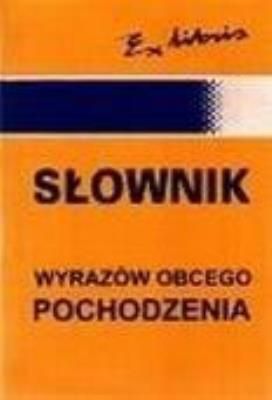 Pierwsza pomoc w zakresie ogólnej znajomości najczęściej dziś używanych słów obcego pochodzenia, zanim - jeśli zajdzie taka potrzeba - poszukamy obszerniejszych informacji w większych słownikach lub encyklopediach. Zawiera około 5000 słów zapożyczonych w różnych okresach, podstawowe informacje o składni czasowników, charakterystykę rodzajową rzeczowników, wykaz słów pochodnych. Przeznaczony m.in. do młodzieży szkolnej, miłośników krzyżówek czy gry Skrabble.