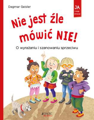 Czasem po prostu czegoś nie chcemy i wtedy mówimy nie. Ale kiedy Matylda, Łukasz, Tamara i Emil odmawiają poczęstowania się tortem, który upiekła ich sąsiadka, pani Róża jest bardzo obrażona. Czy w takim razie nie byłoby lepiej, gdyby wszyscy zawsze odpowiadali tak na każdą propozycję? Wtedy nikt więcej nie musiałby się smucić! Jednak gdy za sprawą spadającej gwiazdy słowo nie rzeczywiście znika, nie tylko dzieci zauważają, że bez niego po prostu nie da się żyć.

Książka ta pokazuje, jakie to ważne, by akceptować i szanować granice innych ludzi, ale także mieć odwagę bronić siebie i swoich granic. Pełne fantazji opowiadanie ze szczyptą humoru spodoba się małym i dużym czytelnikom, a jednocześnie będzie doskonałym punktem wyjścia do otwartych rozmów o wyrażaniu sprzeciwu i wzajemnym szacunku.