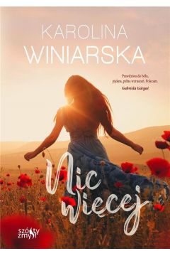 Nic więcej autorstwa Karoliny Winiarskiej to niezwykle wciągająca lektura!

Sylwia ma wszystko, a jednak czuje, że czegoś w jej życiu brakuje. Wszystko zmienia się, gdy poznaje Igora. Problem w tym, że żadne z nich nie szukało nowej znajomości. Co się stanie, kiedy uczucie połączy tę dwójkę w najmniej spodziewanym momencie?

Sylwia wraca do Rzeszowa po ukończeniu studiów. Tu się wychowała i tu znajduje się jej rodzinny dom. Panuje w nim ciepła i życzliwa atmosfera, więc dziewczyna z radością przyjmuje powrót w bezpieczne dla niej miejsce. Sylwii odnalazła szczęście w różnych obszarach życia. Ma kochającą rodzinę, zdobyła wymarzoną pracę i jest w udanym, spokojnym związku. Niejedna osoba chętnie zamieniłaby się z nią miejscami, lecz Sylwia nie jest do końca szczęśliwa. Ciągle ma poczucie, że czegoś w jej życiu brakuje. Nie wie tylko czego. Brakujący element układanki pojawia się niespodziewanie i nie w takiej formie, jakby się spodziewała. 

Życie Sylwii zmienia się diametralnie, gdy poznaje Igora. To mężczyzna doświadczony przez los, który uwielbia czerpać korzyści z bycia singlem. Żadne z nich nie szuka ani miłości, ani związku. Ona przecież ma już drugą połówkę, a ON nie ma zamiaru dać się usidlić żadnej kobiecie. Los lubi jednak płatać figle. Sylwia i Igor niespodziewanie się w sobie zakochują. Ich miłość nie ma racji bytu, ponieważ zamiast nadawać życiu barw, wywołuje w nim chaos.