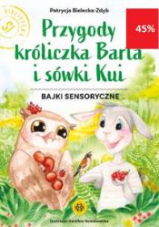 Zbiór przygód króliczka Barta i sówki Kui wprowadza nas w bajkowy świat, pozwalając na przeżywanie razem z bohaterami przygód czekających na nich każdego dnia. Oprócz tego daje czytelnikom wspaniałe świadectwo przyjaźni, miłości i radości z bycia razem. Bogato ilustrowany zbiór piętnastu bajek sensorycznych powstał z myślą o: stymulacji dziecięcych zmysłów (węchu, dotyku, smaku i słuchu) rozwoju mowy dzieci kształceniu umiejętności planowania motorycznego ćwiczeniu uwagi słuchowej nauce rozumienia emocji.