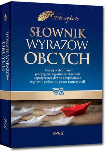 Kolejna książka z serii Słowniki szkolne Wydawnictwa Greg. Autorzy Słownika wyrazów obcych postarali się o to, aby sprostał on wymaganiom możliwie najszerszej grupy zcytelników ze specjalnym uwzględnieniem uczniów szkół podstawowych, ginmazjów i szków ponadgimnazjalnych. Skoncentrowali się na słowach obcego pochodzenia, które pojawiają się na lekcjach języka polskiego, historii, biologii, matematyki, oraz praktycznie wsystkich pozostałych przedmiotów. Wzięli także pod uwagę najnowsze zapożyczenia, które weszły do polszczyzny. Hasła zostały skonstruowane tak, aby Czytelnik: - poznał wszystkie znaczenia danego słowa - dowiedział się skąd słowo pochodzi oraz jakiej dziedziny dotyczy.