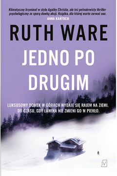 Ruth Ware nadchodzi z oryginalną powieścią kryminalną, która spodoba się fanom Agaty Christie i Benoita Blanca! Sięgnij koniecznie po Jedno po drugim i rozwikłaj tajemnicę pewnej firmowej wycieczki...

Luksusowa posiadłość, Alpy. To właśnie tam pracownicy jednego z dynamicznie rozwijających się startupów mieli udać się na firmowy wyjazd. Na miejscu okazało się, że nie będą mogli pozwolić sobie na relaks - założyciel startupu ma dla nich nietypową wiadomość. Wkrótce pracownicy otrzymują intrygującą ofertę, która sprawia, że atmosfera znacznie się zagęszcza. Choć pozornie nie życzą sobie źle, w rzeczywistości mają przed sobą wiele tajemnic i nie chcą stracić tego, na co tak długo pracowali. Widmo ogromnych pieniędzy sprawia, że trudno im się dogadać, a każdy ma zupełnie inną wizję wyjścia z tej sytuacji.