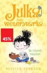 Edukacyjna seria o przygodach Julki, która pomagając mamie weterynarce, zdobywa wiedzę o zwyczajach wielu gatunków zwierząt. Cześć! Jestem Julka. Mam dziesięć lat. I jestem już prawie weterynarką! Moja mama leczy zwierzęta, a ja przyglądam się jej pracy i często w niej pomagam. Obie z moją najlepszą przyjaciółką, Chelsea, kochamy zwierzęta.

Kiedy las tropikalny staje w płomieniach, Julka chce pomóc. Każdego dnia znajdują się kolejne bezdomne dzikie zwierzęta. Julka nigdy nie miała tyle pracy! A gdy trzeba będzie je odesłać z powrotem do buszu, czy będzie potrafiła to zrobić?