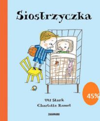 Najpierw jej nie było. Potem była piłką w brzuchu mamy. Teraz jest moją siostrzyczką. Prosta, ciepła historia o tym, jak to jest, kiedy na świecie pojawia się młodsze rodzeństwo. Początkowo nie można się z nim ani porozumieć, ani za bardzo pobawić, ale można – poczuć się dużym i odpowiedzialnym! Ulf Stark to jeden z najwybitniejszych szwedzkich autorów książek dla dzieci i młodzieży. W Polsce ukazało się kilkanaście tytułów jego autorstwa, z czego największą popularością cieszą się „Jak tata pokazał mi wszechświat”, „Jak mama została Indianką” oraz wierszyki o Cynamonie i Trusi.