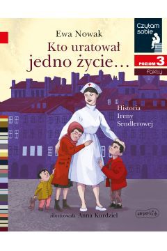 Kto ratuje jedno życie, jakby cały świat ratował – to cytat, który widnieje na medalu „Sprawiedliwy wśród Narodów Świata”. Irena Sendlerowa podczas II wojny światowej uratowała wiele osób: dzieci i dorosłych. To książka o tej niezwykłej bohaterce i ludziach, którzy jej pomagali.