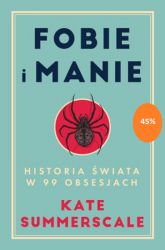Porywające, pouczające i dowcipnie napisane kompendium 99 obsesji, które prześladują nas wszystkich: ABLUTOFOBIA to irracjonalny strach przed kąpielą, SYLLOGOMANIA — patologiczne zbieractwo, a ZOOFOBIA to chorobliwy lęk przed zwierzętami. Podczas gdy fobia zmusza do unikania czegoś, mania zmusza, by coś robić. Fobie i manie to bardzo osobiste doświadczenia i najczęstszy rodzaj nerwic lękowych naszych czasów. Z badań przeprowadzonych przez Światową Organizację Zdrowia (WHO) w 22 krajach w 2017 roku wynika, że ok. 7,2% ludzi z dużym prawdopodobieństwem doświadczy w którymś momencie życia specyficznej fobii. Dowiedziono w nich również, że specyficzne fobie pojawiają się znacznie częściej u dzieci niż u dorosłych, że ich szacunkowy odsetek spada o połowę u osób starszych oraz że kobiety są dwukrotnie bardziej podatne na fobie niż mężczyźni. To fascynująca i wyjątkowo wciągająca książka dla ciekawych świata.