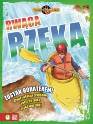 Zostań bohaterem, stwórz własną przygodę i uchroń rzekę przed trucizną!
Czy jesteś gotów na niesamowitą przygodę, w której sprawdzisz swoją inteligencję, rozwiązując skomplikowane zagadki i przechodząc nieoczekiwane zwroty akcji? Jeśli tak, ta książka jest dla Ciebie!
Rwąca rzeka nie jest zwyczajną książką – jej stron nie czyta się po kolei, lecz wraz z rozwojem wydarzeń skacze się po stronach do przodu i tyłu. Jeśli się zgubisz, historia sama naprowadzi Cię na właściwy szlak.
W tej książce napotkasz kwestie dotyczące rzek i związanych z nimi zjawisk. Aby je rozstrzygnąć, będziesz potrzebować wiedzy geograficznej. Do pomocy na końcu książki znajdziesz słowniczek przydatnych pojęć.