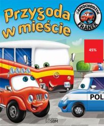 Poczytaj o sympatycznym czerwonym samochodziku i jego przyjaciołach. Dowiedz się, jaką przygodę przeżył Franek w mieście. W książeczce, oprócz historyjki do czytania, znajdziesz zagadki, quizy i łamigłówki. Zostań przyjacielem Franka, czytając książeczki o jego niezwykłych przygodach!