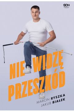 Śmiech zamiast łez. Działanie zamiast rozkładania rąk. Prawda zamiast stereotypów.

Zastanawiasz się, jak niewidomy napisał książkę? Najwyższa pora rozpocząć lekturę. Wycieczkę po barach, murze chińskim i mieszkaniu, gdzie godzinami szuka się kluczy odłożonych na nie swoje miejsce.

Nigdzie indziej nie znajdziesz opowieści o tym, jak ślepy zgubił kulawego albo złamał białą laskę na złodzieju. Tylko tutaj doświadczysz dylematu głównego bohatera: zgubić protezę oka czy płynąć po życiowy rekord?

Marcin Ryszka, sportowiec i dziennikarz, nie uważa się za kogoś wyjątkowego. Żyje jak każdy: ma pracę, żonę, uprawia sporty, zwiedza świat, zajmuje się dzieckiem. Utratę wzroku w wieku 5 lat potraktował nie jako przekleństwo losu, ale szansę. Nikt lepiej nie opowie o życiu niewidomych niż on.