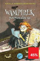 Słynna seria o przyjaźni chłopca z małym wampirkiem, zabawna opowieść o tolerancji i odwadze.

Przyjaźń Antka i Rydygiera zostaje poddana próbie. Upiorna rodzina wampirka uważa, że żaden dostojny wampirzy ród nie powinien bratać się z ludźmi. Wyrzucony przez krewniaków z przytulnego rodzinnego grobowca, wampirek musi szukać nowego domu. Z całym dobytkiem, czyli służącą mu jako łóżko trumną, puka do drzwi Antka i oświadcza zdumionemu koledze, że zamieszka w jego piwnicy. Tylko co powiedzą na to jego rodzice?