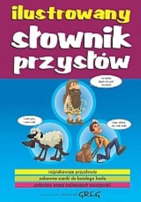 Przysłowia są mądrością narodów, dlatego nikogo nie trzeba przekonywać, jak cenna jest ich znajomość. Prezentujemy obszerny zbiór przysłów, wyjaśnionych w prosty i przystępny sposób.Ilustrowany słownik przysłów zawiera najciekawsze i najważniejsze przysłowia, z jakimi można spotkać się w życiu codziennym, w książkach, podręcznikach. Słownik powstał przede wszystkim z myślą o uczniach szkoły podstawowej, ale przyda się wszystkim dzieciom, a nawet dorosłym! Hasła - przysłowia wyjaśnione są w przystępny sposób, do tego każde z nich zawiera opowiastkę, historyjkę ilustrującą dane przysłowie. Scenki te aż skrzą się od humoru! Sprawia to, że słownik czyta się jak książkę, wprost nie można się od niej oderwać.Piękne i zabawne ilustracje uprzyjemniają lekturę. Polecamy!