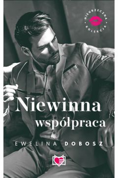 Niewinna współpraca” to gorący romans biurowy, w którym każdy układ ma swoje drugie dno. Poznaj emocjonującą historię pióra Eweliny Dobosz!

Powrót do rodzinnej Zielonej Góry jest dla Kingi szansą na nowy start. Pewna duża firma zaproponowała jej stanowisko głównej księgowej. To dla Kingi spore wyróżnienie, więc podchodzi do pracy bardzo poważnie. Tym większe jest jej zdziwienie, gdy już na początku odkrywa, że ktoś wyprowadza pieniądze z firmowych kont. Aby zdemaskować oszusta, Kinga musi współpracować z… najbardziej irytującym pracownikiem firmy.

Hubert, prawnik i prawa ręka szefa, znany jest przede wszystkim ze swoich podbojów i uwielbienia dla dość swobodnego stylu życia. Dziwnym trafem jednak nowa główna księgowa wydaje się całkowicie odporna na jego sztuczki. Do tego nie jest ani trochę miła i uległa. Co wyniknie z tego starcia charakterów? Jedno jest pewne – w tym biurze spokój nie będzie częstym gościem.