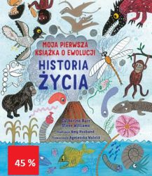 Seria dla dzieci, które wolą fakty od fikcji.

Fantastyczna podróż przez historię i naukę!

Dawno dawno temu, kiedy na świecie nie było jeszcze ludzi, istniało życie, którego trudno sobie wyobrazić. Ziemia była głośnym i gorącym miejscem, pełnym eksplodujących wulkanów i gorącej lawy! Zaraz potem, coś zaczęło dziać się na dnie oceanu Poznaj niezwykłą historię życia i przenieś się miliony lat wstecz! Oto zdumiewająca opowieść o 4 miliardach lat ewolucji życia na naszej planecie, wspaniale opowiedziana i zilustrowana na potrzeby dzieci.