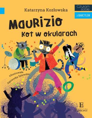 Maurizio, wokalista niezwykle słynnej kapeli Stalowe Wibrysy nie boi się nikogo. Może tylko własnej mamy. Dlatego na jej prośbę pewnego dnia kupuje okulary. Pozornie nieistotny przedmiot staje się początkiem wielu perypetii głównego bohatera, bo świat kociego show-biznesu nigdy wcześniej czegoś takiego nie widział. Książka Katarzyny Kozłowskiej to zabawna historia, pełna błyskotliwych żartów i celnych spostrzeżeń na temat współczesnego życia, ukrytych w kocich metaforach.