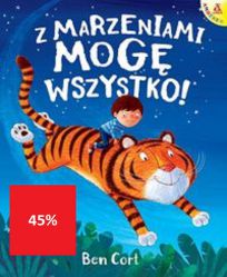 Przezabawna, zachwycająca kolorowością wyrazistych ilustracji, pięknie rymowana książka o czerpaniu radości z siebie każdego dnia.

Jaki chcesz być dziś? Dzielny, kreatywny, pełen inwencji, żądny przygód?
To przeżyj ten dzień z małym chłopcem z wielkimi marzeniami, który puszcza wodze fantazji i odkrywa, ile nadzwyczajnych rzeczy można zrobić każdego dnia.

Ruszaj z nim, to przeżyjesz wymarzone przygody i poznasz fantastyczny świat pełen smoków, olbrzymów, potworów, robotów, tygrysów, a nawet kosmitów.