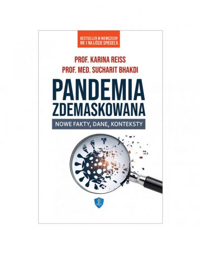 „Pandemia zdemaskowana” to książka popularnonaukowa prof. Kariny Reiss i prof. med. Sucharita Bhakdiego. W swojej pracy poddają oni wątpliwości słuszność podejmowania tak restrykcyjnych działań, jakie miały miejsce w przypadku wybuchu pandemii koronawirusa. Dzieło to okazało się bestsellerem w Niemczech! Tak szeroki rozgłos na temat publikacji nie obył się jednak bez konsekwencji – prof. med. Sucharit Bhakdi ujawniając niewygodną prawdę na temat pandemii, stał się ofiarą żydowskiej nagonki. Niemieckojęzyczne żydowskie organizacje potępiły jego krytykę obostrzeń wprowadzonych przez państwo Izrael. To naruszyło jego dobre imię, przez co publikujące jego książkę wydawnictwo zerwało z nim współpracę.