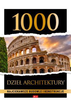 1000 dzieł architektury. Najciekawsze budowle i konstrukcje prezentuje najpiękniejsze i najważniejsze przykłady sztuki architektonicznej, od starożytności po czasy współczesne. Budowle są odzwierciedleniem czasu i miejsca, w których powstały, a wpływ na nie mają m.in. warunki ekonomiczne i socjologiczne, myśl filozoficzna czy rozwój prądów estetycznych. Na kartach prezentowanej książki czytelnik znajdzie warowne zamki, wypoczynkowe rezydencje, urokliwe starówki, strzeliste katedry, zabytki dawnych kultur czy budynki użytkowe. Wszystkie te dzieła architektury na trwale odcisnęły się w świecie, wiele z nich jest wciąż rozpoznawalne, będąc niejako symbolami miejsc, w których powstały, inne z kolei wymagają przypomnienia. Oddając w ręce czytelników 1000 dzieł architektury, chcemy przybliżyć fascynujący świat jednej ze sztuk.