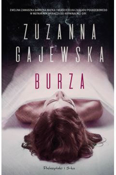 Burza to porywający thriller pełen mrocznych, skrywanych przez długie lata tajemnic. Właścicielka zakładu pogrzebowego postanawia na własną rękę wykryć sprawcę zbrodni.

Młynary to malowniczo położone, malutkie miasteczko w pobliżu Elbląga. Życie płynie tu spokojnie i bez większych zawirowań aż do tego dnia, gdy nad okolicą przetacza się potężna nawałnica. W wypadku autokarowym ginie kilkanaście osób. Jest jeszcze jedna ofiara, lecz jej sprawa w obliczu zbiorowej tragedii schodzi na dalszy plan w priorytetach działań policji. Jej ciało zostaje znalezione podczas burzy nieopodal dawnego młyna.

Marzena Tolak była blogerką i niedawno wraz z rodziną zamieszkała w budynku nieczynnego już browaru. Kobieta najwyraźniej padła ofiarą zabójstwa. Jej ciało, ze względu na brak miejsca w elbląskim prosektorium, trafia do zakładu pogrzebowego Eweliny Zawadzkiej, samotnej matki wychowującej czteroletnią Karolinę.