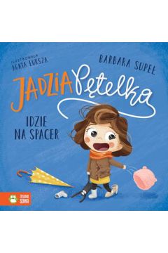 Czy masz ochotę towarzyszyć małej Jadzi podczas spaceru?

Jeśli tak, to koniecznie przeczytaj historię, w której autorka rozprawia się z tematem trudnych niekiedy przygotowań do wyjścia z dzieckiem na spacer. Dzięki książeczce maluchy chętniej będą uczyć się samodzielności!

Szykowanie się na spacer z maluchami nie należy do łatwych zadań. W książeczce Jadzia Pętelka idzie na spacer przedstawiono spacerową przygodę Jadzi, która na każdym kroku napotykała trudności. Mama postanawia wyjść z Jadzią na spacer, ale zastrzegła, że powinna ubrać kalosze ze względu na to, że niedawno padał deszcz. Nie obyło się bez negocjacji odnośnie do ubrania. Jadzia uwielbia nosić rękawiczki i szalik, ale co do czapki ma pewne wątpliwości. Cierpliwość mamy jest jednak niewyczerpana dzięki czemu dziewczynka sama podejmuje właściwe decyzje i ostatecznie zakłada czapkę.