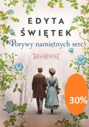 Książka wydana w serii Wielkie Litery – w specjalnym formacie z dużą czcionką dla seniorów i osób słabowidzących.

Płomienne romanse, niebezpieczne intrygi i odważne decyzje zmienią wszystko

Czasy są niespokojne. Nawet do Krynicy docierają wieści, że może wybuchnąć wojna. Mieszkańcy i kuracjusze odsuwają jednak tę myśl jak najdalej. W uzdrowisku czas płynie inaczej. Zabawy, przejażdżki konne i liczne przyjęcia sprawiają, że niełatwo oprzeć się uczuciom. Jak odróżnić prawdziwą miłość od przelotnego zauroczenia?

Aurelia cieszy się szacunkiem i zaufaniem mieszkańców Krynicy. Nikt nie wie, że za skromnym uśmiechem i odważnym spojrzeniem kryje się wiele mrocznych tajemnic. Już wkrótce jej podopieczna będzie musiała się zmierzyć z ciężarem jednej z nich.