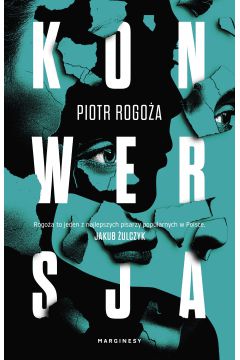 Konwersja Piotra Rogoży to wstrząsający thriller ukazujący z pełną mocą korporacyjne piekło i destrukcyjną moc Internetu. Trudno wyczuć tutaj granice między prawdą a fikcją literacką, a oszczędna w słowach proza autora uprawomocnia nawet najbardziej nieoczekiwane zwroty akcji.

Adrian Klimke jest pracownikiem agencji artystycznej, który dokłada wszelkich starań, aby wypromować polsko-syryjską wokalistkę. Tymczasem dziennikarka Helena Różewicz natrafia na ślady spisku opracowanego przez polskich influencerów. Wszystko wskazuje na to, że jakiś wspólny mianownik łączy trenera uwodzenia z depresją, nieletniego streamera gier komputerowych oraz zmarłą modelkę z Instagrama. Treści, które publikują w mediach społecznościowych, zdają się nieść dodatkowy sens dla wybrańców, ale czy rzeczywiście tak jest? Tymczasem komuś szczególnie zależy na tym, aby to właśnie Helena ujawniła materiały kompromitujące jednego z polityków, a Adrian zaczyna widywać swoją byłą dziewczynę, która miała zginąć w wypadku samochodowym.