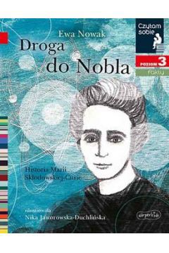 Maria Skłodowska-Curie niezmiennie fascynuje, przede wszystkim tym, jaką siłą ducha musiała się wykazać, aby w czasach, kiedy nie przyjmowano kobiet na studia, skończyć je na najlepszej francuskiej uczelni, Sorbonie. I to z pierwszym wynikiem! Piotr Curie, gdy poznał Marię, pomyślał: „Nie wierzyłem, że na świecie są genialne kobiety. A właśnie teraz taką spotkałem”. Bo była genialna. Odkryła radioaktywność i nowe pierwiastki: polon i rad. Dostała za to dwa Noble. Jako pierwsza kobieta na świecie otrzymała profesorską katedrę fizyki na Sorbonie. O tym wszystkim pisze Ewa Nowak: o marzeniach, pasji, chęci poznawania, ale też o miłości i poświęceniu. To historia kobiety, z której powinniśmy być dumni. Trudno oderwać się od kart tej książki.