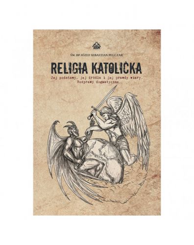 Religia katolicka: Jej podstawy, jej źródła i jej prawdy wiary” to wierny reprint drugiego wydania książki św. bp Józefa Sebastiana Pelczara z roku 1923 roku. Wachlarz zagadnień poruszonych w książce jest niebywale szeroki, publikacja skupia się m.in. nad powstaniem Kościoła katolickiego, Sakramentami, końcem świata, czy też tajemnicą grzechu pierworodnego.