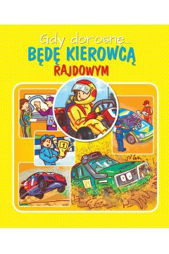 Czy marzysz o tym, by zostać kierowcą rajdowym? Jeśli tak – jest to książeczka w sam raz dla ciebie! Dowiesz się z niej wszystkiego o pracy kierowcy rajdowego, poznasz miejsca, w których pracuje, samochody, a także przedmioty należące do jego wyposażenia. W poznawaniu pracy kierowcy rajdowego pomogą ci ciekawe ilustracje oraz zagadki umieszczone na końcu książki