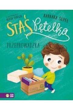 Staś Pętelka to seria zabawnych i pouczających książeczek o przygodach małego bohatera, którego pokochały dzieci. Doświadcza ON różnych sytuacji, a każda z nich jest dla niego czymś nowym. Przeprowadzka ujawni, z czym chłopiec musiał zmierzyć się tym razem.

Nowe miejsce zamieszkania oznacza coś nieznanego, a to może wywołać niepewność. Przeprowadzki są nie tylko wielką sprawą dla dorosłych - jeszcze większą są dla dzieci. To one muszą przyzwyczaić się do nowych warunków, nawiązać nowe przyjaźnie i poznać otoczenie, w którym mieszkają. W tej części Staś i jego rodzina przenoszą się do większego mieszkania. To oznacza, że wkrótce zacznie się spore zamieszanie.

Rodzice Stasia stali się ostatnio bardzo zajęci. Załatwiają wiele ważnych spraw i wydaje się, że świat stanął na głowie. Odwiedzają urzędy i banki, oglądają oferty mieszkań, a wokół pełno jest różnych dokumentów. To jeszcze nie koniec, ponieważ później rodzinę Stasia czeka pakowanie i remont nowego mieszkania. Wszystkie te wydarzenia wpływają na chłopca, który zastanawia się, czy ON i Jadzia polubią nowy dom.