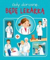 Czy marzysz o tym, by zostać lekarką? Jeśli tak ? jest to książeczka w sam raz dla ciebie! Dowiesz się z niej wszystkiego o pracy lekarki, poznasz miejsca, w których pracuje, a także przedmioty należące do jej wyposażenia. W poznawaniu pracy lekarki pomogą ci ciekawe ilustracje oraz zagadki umieszczone na końcu książki.
