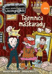 W muzeum odbywa się maskarada ku czci założycielki miasteczka, Valerii von Kuternogi. Mieszkańcy Valleby przywdziewają najdziwniejsze stroje. Na balu pojawia się też elegancka para – panie Ragnhild i Doris Petersen, które niedawno wprowadziły się do Valleby. Gdy zabawa trwa w najlepsze, okazuje się, że zaginął diamentowy naszyjnik jednej z nich. Komisarz szybko wskazuje winnego, ale czy ma rację?

Kolejne tytuły serii Biuro Detektywistyczne Lassego i Mai od lat wybierane są książką roku przez szwedzkie Jury Dziecięce, czyli niemal 50 000 głosujących dzieci, a tym samym nie schodzą w Szwecji z list bestsellerów. W Polsce również cieszą się dużą popularnością.