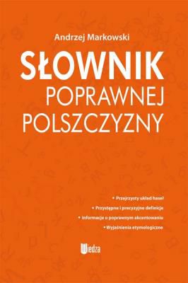 Słownik poprawnej polszczyzny to zbiór porad językowych uporządkowanych w przejrzystych i napisanych prostym, zrozumiałym językiem artykułach hasłowych. Zawiera informacje o poprawnym akcentowaniu, podaje poprawne formy wyrazów, połączeń słów i ich znaczenia oraz ostrzega przed nadużywaniem wyrazów modnych lub potocznych. Znajdziemy w nim również informacje o pochodzeniu wyrazów zapożyczonych. Słownik ten jest niezastąpioną pomocą w rozstrzyganiu wątpliwości językowych i doskonałym źródłem informacji dla wszystkich, którzy pragną poprawnie mówić i pisać po polsku.