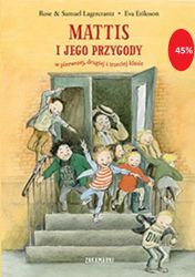 Mattis, Poducha i Beni Bandzior chodzą do tej samej klasy co Dunia, znana z kilku innych książek Rose Lagercrantz.

W tym tomie poznajemy bliżej Mattisa. W pierwszej klasie jego życie jest całkiem w porządku, z wyjątkiem tych momentów, kiedy przydarza się jakaś katastrofa, na przykład gdy Beni Bandzior zrzuca mu na głowę bryłę lodu. W drugiej klasie Mattisowi powodzi się jeszcze lepiej, bo zaprzyjaźnia się z Poduchą. A trzecia klasa jest naprawdę super! Wszyscy trzej lubią Dunię i koniecznie chcą wiedzieć, co napisała o nich w swoim sekretnym zeszycie.

Książki o Mattisie i Duni to historie o uczuciach i przeżyciach bliskich dziecku opowiedziane z jego perspektywy. Przeznaczone są dla początkujących czytelników nie tylko ze względu na treść, ale i formę. Czytanie ułatwiają: prosty język, duża czcionka, przejrzysty układ strony i świetne rysunki Evy Eriksson. Pierwowzorem Mattisa był syn Rose Lagercrantz – Samuel.