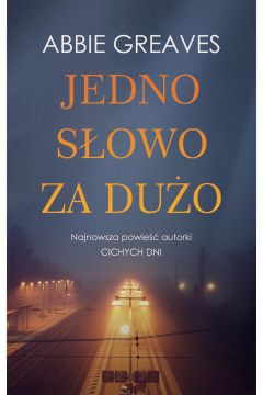 Czasem niewiele trzeba, żeby nasze życie zmieniło się na zawsze, a konsekwencje pojedynczego zdania wypowiedzianego bez zastanowienia potrafią ciągnąć się latami. Mary, bohaterka książki Jedno słowo za dużo Abbie Greaves boleśnie się o tym przekonuje.

Związek Mary O\'Connor i Jima Whitnella początkowo rozwijał się wręcz podręcznikowo - oboje piękni, zakochani na zabój i wpatrzeni w siebie nawzajem. Jim pomógł Mary otworzyć się na świat i zyskać więcej pewności siebie; to dzięki niemu zaczęła rozwijać swoją pasję i spełniać się w roli artystki. W zamian dawała Jimowi wsparcie i oparcie w najcięższych chwilach. Jednak wraz z upływem lat coś zaczęło się zmieniać - do głosu doszła depresja mężczyzny. Kotłujące się w Mary emocje w końcu osiągają apogeum i doprowadzają do wybuchu, po którym Jim znika z jej życia, a kobieta nie ma pojęcia, gdzie się udał.