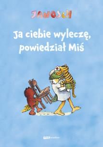 Ja ciebie wyleczę… „– Jestem strasznie chory – jęknął Tygrysek. – Nie mogę ruszyć łapą ani nogą. – To nic takiego – powiedział Miś. – Ja ciebie wyleczę”. Jeśli się ma przyjaciela, który ugotuje ci pachnący rosołek i położy cię na przytulnej kanapie, kiedy jesteś chory, to można się niczego nie bać! Nawet gdy zdaje się, że boli wszędzie. A jeśli nieopodal jest szpital, w którym na każdego czekają czysta koszula nocna i kąpiel, by ładnie pachniał, to warto się tam udać z całym orszakiem przyjaciół! W końcu od czasu do czasu można zobaczyć, co mamy w środku, prawda? Urocza i bardzo aktualna opowieść o tym, co znaczy zaopiekować się kimś w potrzebie. O autorze: Artystyczny fenomen, jeden z najpopularniejszych ilustratorów i autorów książek dla dzieci w Europie, grafik, malarz i pisarz. Urodził się w 1931 roku na Górnym Śląsku w robotniczym bieda-domu. W swoich powieściach i wspomnieniach Janosach wielokrotnie wraca na górnośląskie, wielokulturowe pogranicze. Tu powstał jego świat wrażeń i wspomnień, korzenie jego fantazji. Rzeczywistością Janoscha stał się świat bajki, który realizował się twórczo w opowiadaniach o dziwnych zdarzeniach i ich ilustracjach. Jego cykl przygód Misia i Tygryska stał się popularny na całym świecie