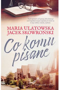 Co komu pisane to nowa powieść pisarskiego duetu Ulatowska/Skowroński. Zaskakujące połączenie powieści obyczajowej, psychologicznego thrillera i kryminału.

Doktor Tomasz Bocianowski pracuje jako ginekolog w szpitalu, prowadzi też prywatną praktykę lekarską. Wiedzie usystematyzowane życie samotnego rozwodnika w jednej ze spokojnych, podwarszawskich miejscowości. Wszystko zmienia się diametralnie, kiedy pewnego dnia w jego domu pojawia się znana pisarka.

Książki Janiny Opiłko czytają wszyscy, jednak o jej prywatnym życiu właściwie nic nie wiadomo. Pozostająca w cieniu zdeklarowana introwertyczka postanawia nagle objawić się światu. Chce zasmakować życia, którym cieszą się bohaterowie jej powieści. Wdziera się więc w życie doktora Bocianowskiego i zostaje uczestniczką serii dziwnych, zaskakujących wydarzeń.