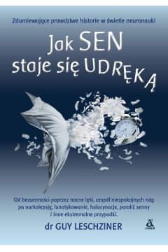 Nie jest to poradnik ani reportaż, ani typowa praca popularnonaukowa.

To pasjonująca opowieść o niewiarygodnych wręcz prawdziwych ludzkich cierpieniach, w której wybitny ekspert odsłania mroczne strony snu i wyjaśnia nocne wybryki mózgu.

A to niezbadany, niewyobrażalny, przerażający i fascynujący świat.

Jackie, łagodna starsza pani, pędzi nocą na motorze.
Tom rzuca się na swoją dziewczynę w brutalnym seksualnym akcie.
Don co noc zjada wszystko, co popadnie, nawet karmę dla ptaków.
Rano tego nie pamiętają... Bo robią to, śpiąc...
Adrian zaś zapada w sen za każdym razem, kiedy opowiada dowcip.

Zaburzenia snu są bardziej powszechne, niż sądzimy.